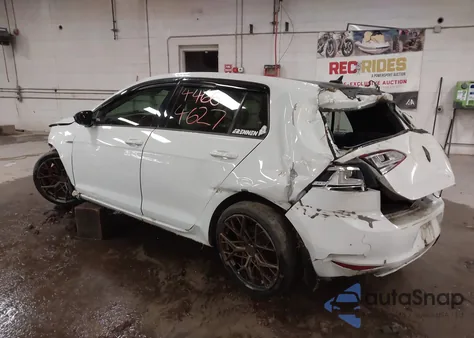 2017 Volkswagen Golf Gti Autobahn 4-Door/S 4-Door/Se 4-Door/Sport 4-Door из США, поврежденный, VIN 3VW5T7AU9HM047184